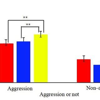 Is there a correlation between age and aggression?